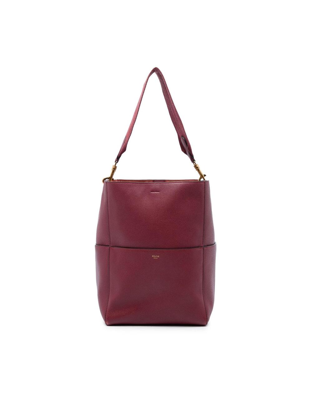 Celine Medium Leather Seau Sangle #362205C82B
